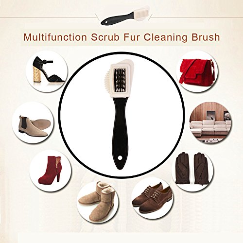 NEW high quty Multifunctional Scrub Fur Shoes Cleaning Brush Portable Size Snow Boots Suede Shoe Cleaner Cleaning...