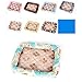 Produktbild LouiseEvel215 Perro transpirable de Verano Cool Mat Kennel Impresión de fresa Cat Litter Pet Dog Supplies Mat Suministros de mascotas de seda del Hielo