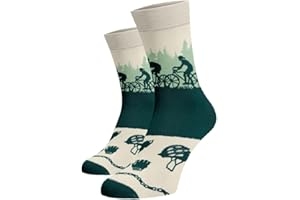 BENAMI Funny Socks Various Patterns Cotton Socks for Men and Women