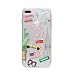 Produktbild licaso Apple iPhone 8 Plus Handyhülle Smartphone Apple Case aus TPU mit Empire State of Mind Print Motiv Slim Design Transparent Cover Schutz Hülle Protector Soft Aufdruck Lustig Funny Druck