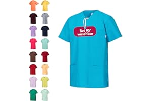 Clinotest Kasack für Damen & Herren – 95°C waschbar, kochfest, formbeständig – Schlupfkasack aus 50% Baumwolle, 50% Polyester – Pflege- und Krankenhausberufsbekleidung, atmungsaktiv & langlebig