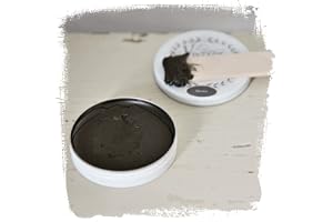 JDL Vintage Paint Antique Wax vax 35 g möbelvax antikvax (Decor Wax Mörkbrun 700111)