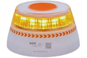 RECAMBIALIA TU TIENDA DE RECAMBIOS ONLINE Luz Emergencia Coche Homologado DGT Geolocalización - V16 Exigible a Partir de 2026 - Baliza Conectada con DGT 3.0 - Imán Resistente - Plan de Datos Incluido