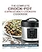 Produktbild The Complete CROCK-POT Express Multi-cooker COOKBOOK: Quick and Easy Recipes for Fast and Healthy Meals