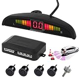 sensor proximidad coche Aviso de alarma de Zumbador paso a paso, más cerca del obstáculo, más rápido el sonido de la alarma.