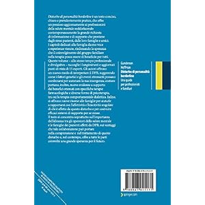 Disturbo di personalità borderline. Una guida per professionisti e familiari