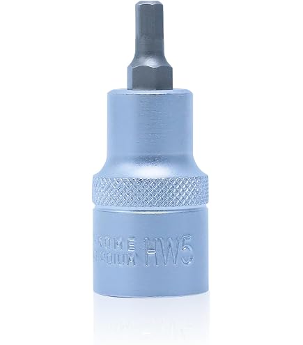 KS Tools Bit-Stecknuss Innensechskant, Kurz, 5.5mm – 1/2' Antrieb, Perfekt Für Handwerk & Auto