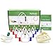 Chinese Cupping Therapy Set by DigHealth, 12 Vacuum Air Suction Cups with Pumping Handle,Wet/Dry,Traditional Home Medical Physical Massage Self Treatment for Back/Neck Pain,Weight Loss,Muscle Relief