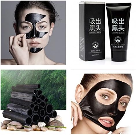 Charcoal Activated Black Mask Blackhead Remover Peel Off Black Mask, Cream, Deep Skin Cleansing ,Purifying Peel-off Acne Removal from Nose and Face 50ml