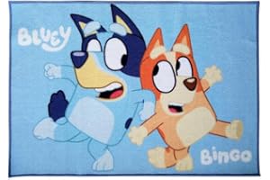 dreamtex Bluey & Bingo Rug Official Kids Decor Floor Mat