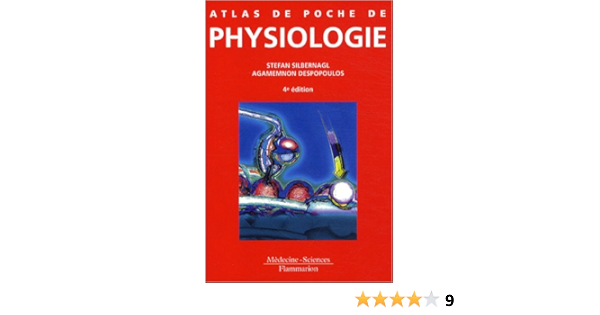 Amazon Fr Atlas De Poche De Physiologie Silbernagl Stefan Despopoulos Agamemnon Livres