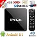 Produktbild Android 8.1 TV Box, 4GB 64GB Linstar H96 Max Smart TV Box Amlogic S905X2 Quad-Core-Cortex A53 @ 2GHz 2.4G / 5G WiFi Dual-Bluetooth 4.0 Set-Top-Box-Support USB 3.0 3D HD 4K Video Abspielen