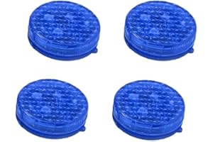 Pack of 4, Youngine Universal Car Door Warning Light Anti-collision LED Safty Lights Strobe Flashing Open Reflector Lamp Auto On/Off with 3 Flashing Modes (Blue)