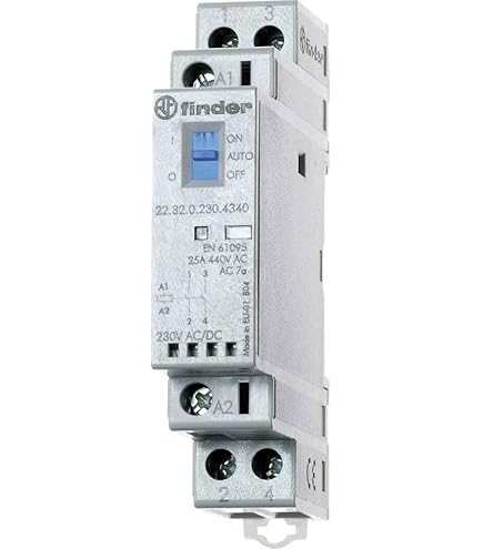 20.23.9.024.4000 | Relais de puissance Finder, bobine 24V c.c. Rail DIN | RS 20.23.9.024.4000 | Relais de puissance Finder, bobine 24V c.c. Rail DIN | RS