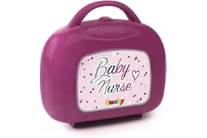 Smoby - Baby Nurse - Vanity - pour Poupons et Poupées - 12 Accessoires Inclus - 220341