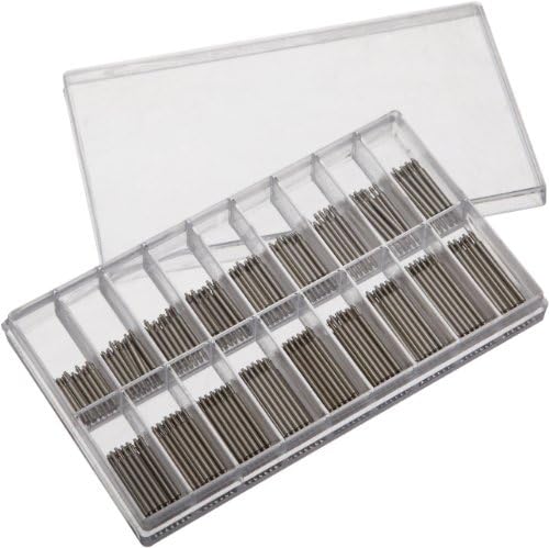 Paylak SSBAR120 1.20mm 360 Pieces Stainless Spring Bar Assortment Watch Band
