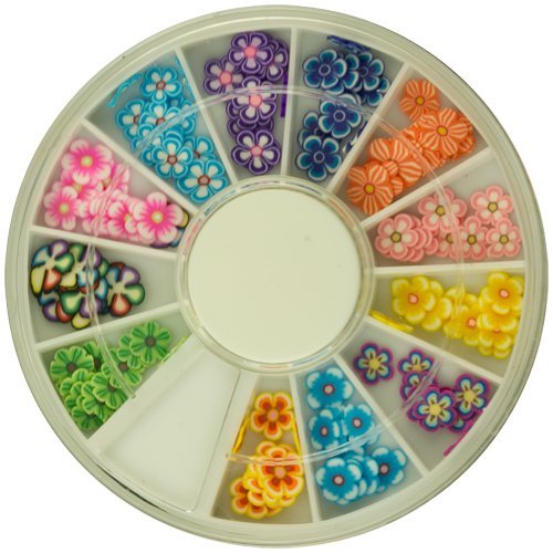 nail perfection FLOWER CERAMIC/FIMO SHAPES (3)