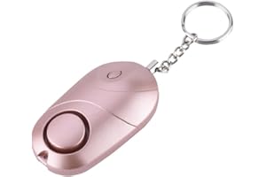 MAVIS LAVEN Alarm osobisty, 130 dB, głośny alarm awaryjny z lampą błyskową LED, mini przenośny, samoobrona, panika, atak, , alarmy bezpieczeństwa dla kobiet/dzieci, osób starszych, dziewcząt