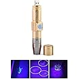 BIKUUL LED Torch UV Blacklight Flashlights 365nm USB Rechargeable Portable Mini LED Flashligh Handheld Torch Light Detector For Dog Urine, Pet Stains, Rocks, Bed Bug And Hotel Inspection