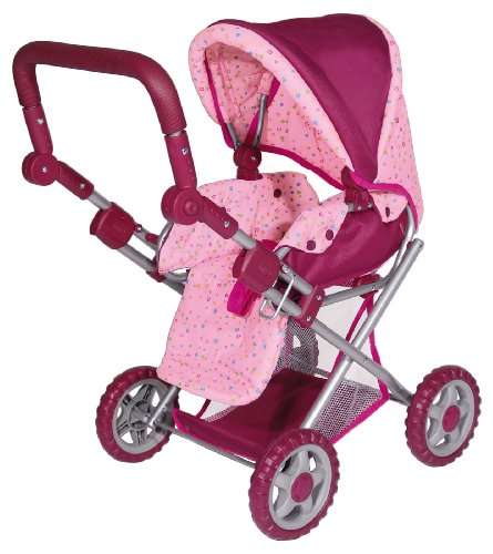 Imagen 3 de Bayer Design 13996S - Set de cuna y cochecito de paseo para muñecas