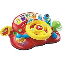 VTech Baby Tiny Tot Driver, Roleplay Steering Wheel for Toddlers ...