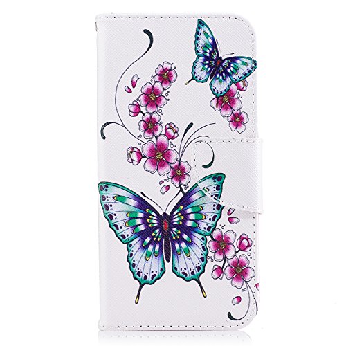 Funda Galaxy J5 2017 SM-J530F SpiritSun Carcasa Samsung J5 2017 Funda
Libro Flip Folio Case de PU Cuero Suave Silicona Cierre Magn tico Funci
n de Soporte Elegante Protectora Funda Tapa para Samsung Galaxy J5 2017
SM-J530F 5 2 pulgadas - Butterfly and Flower