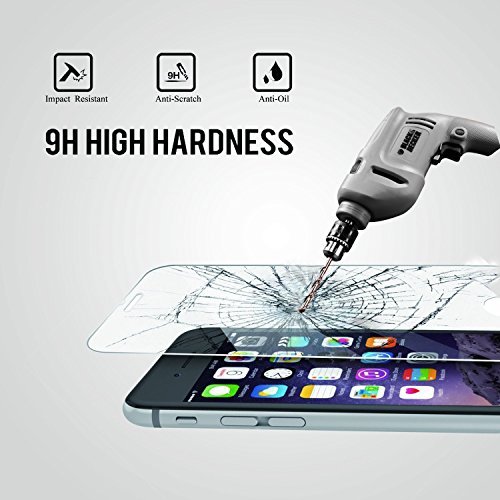 iPhone 6s Schutzfolie, Besign 2-Pack [3D Touch Kompatibel] Gehärtetem Glas Displayschutzfolie Displayschutz Schutzfolie Screen Protector Retail-Verpackung für iPhone 6s und iPhone 6 4.7 Zoll - 2