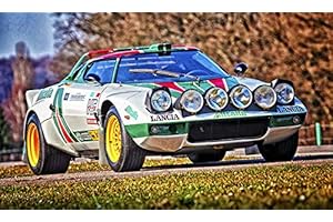 BDP Motorsport Lancia Stratos Rally (1) XXL ONE PIECE NOT SECTIONS! Over 1 Meter Wide Poster! **SAME DAY SHIPPING**