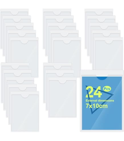 100 Pochettes Transparentes De Protection 13x18 Cm – Pour Photos, Cartes, Documents, Archivage Sans Acide