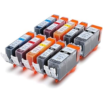 Jhaan Cartucce 520 521 XL Compatibili per Canon PGI-520 CLI-521 Pixma iP3600 iP4600 iP4700 MP550 MP540 MP560 MP620 MP630 MP640 MP980 MP990 MX870 MX860
