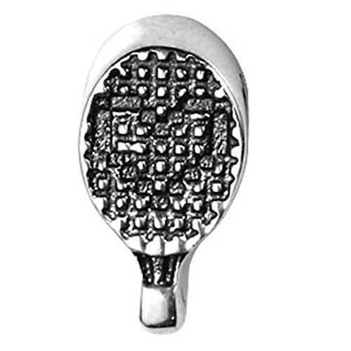 Soulbead-Racchetta da Tennis, argento Sterling 925, per braccialetti, Jewelry Olympic Sport