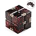 Price comparison product image Infinity Cube Fidget Finger Toy for Adults & Kids, Aluminium Alloy Magic Relieve Stress & Anxiety Killing Time Pressure Reduction Hand Games for ADD, ADHD Autism Children Home Office School(Black)