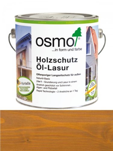 OSMO Holzschutz Öl-Lasur 2,5 Liter Eiche 706