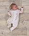 The Essential One - 2 Pack Baby Unisex Star Sleepsuits Babygrows - Orange Beige - 6-9 Months - ESS146