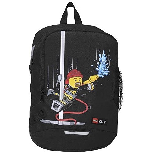 Preisvergleich Produktbild Lego Vline City Fire Schulrucksack, 40 cm, 17 liters, Schwarz (Negro)