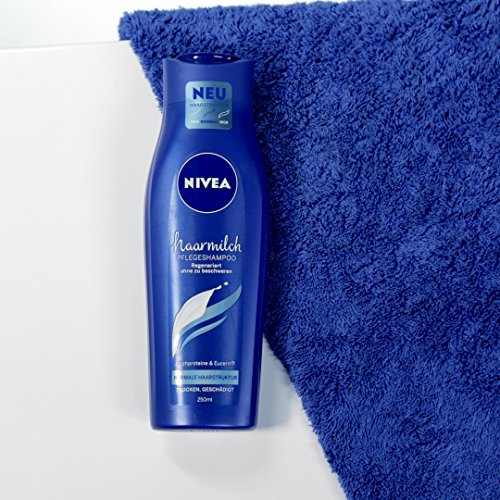 NIVEA Haarmilch Pflegeshampoo Normale Haarstruktur, 6er Pack (6 x 250 ml) - 3