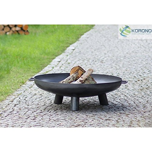 Feuerschale Ø100cm mit Loch, 25cm Höhe - 2