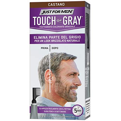 Just For Men Touch Of Grey Hair Colour Dark Brown T45 40g