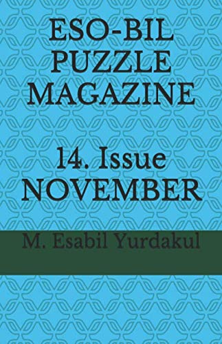 ESO-BIL PUZZLE MAGAZINE 14. Issue NOVEMBER 2019