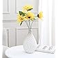 Fourwalls Artificial Mini Chrysanthemum Flower Bunches (40 cm Tall, 6 branches, Yellow)