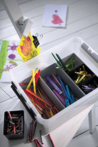 ORTHEX Smart Store Classic 15+7 Einsätze / 3 Aufbewahrungsboxen mit Clip-Verschluss im SET, inkl. Beschriftungsetiketten - 3