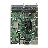  MikroTik RouterBOARD 800 (RB800, RB/800) Level 6 800 MHz Hochleistungs-Wireless, 4x miniPCI, 3x Gigabit-Ethernet-Ports, 1x Compact-Flash-Steckplatz, RouterOS Level6 license, 256MB RAM, Power over Ethernet