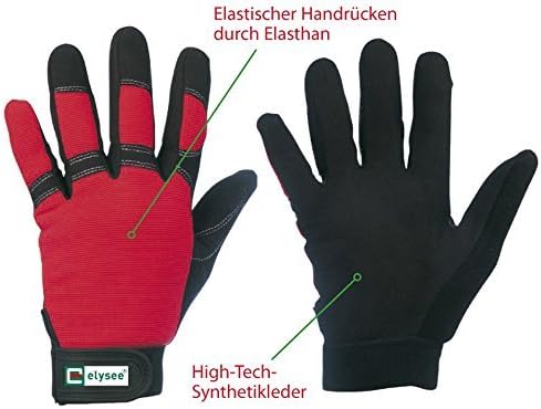 Feldtmann Gloves Elysee Technician - Black Red, 9
