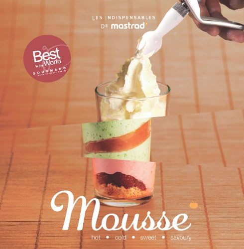 Mastrad Mousses/Siphons Recipe Book Over 25 Homemade Recipes - Includes cold, hot, sweet and savory recipes - F48868UK