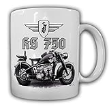 zündapp gespann kaufen Spülmaschinengeeignet Zündapp KS 750 Gespann Motorrad Oldtimer Bike überschweres Gespann Tasse #17020