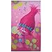 Produktbild Trolls Poppy Badetuch Baumwolle rosa 120 x 70 x 1 cm
