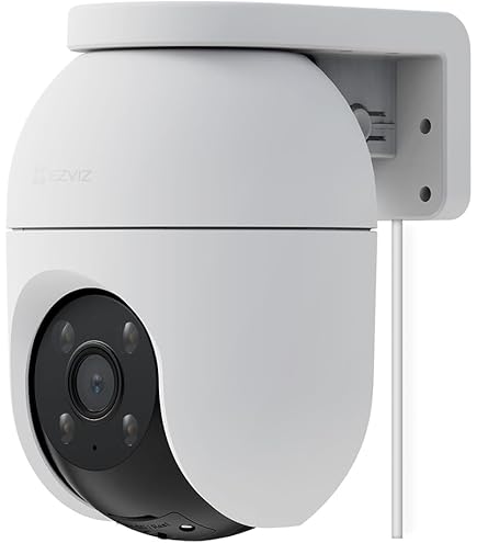 Wyze Cam V4, Caméra De Sécurité Intelligente Wi-FI 2K, Utilisation En Intérieur/extérieur, Moniteur Pour Animaux De Compagnie/bébé, Projecteur Activé Par Le Mouvement, Vision Nocturne En Couleur