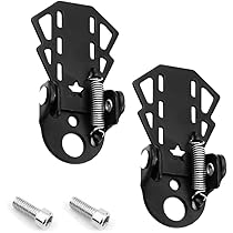 Poggiapiedi Per Bicicletta Pieghevole - In Lega, Antiscivolo | Per Bambini E Trasporto Posteriore - Foto 6