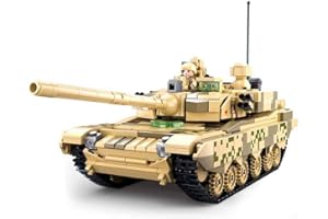 Sluban Model Bricks-99A Main Battle Tank 2In 1 893pcs