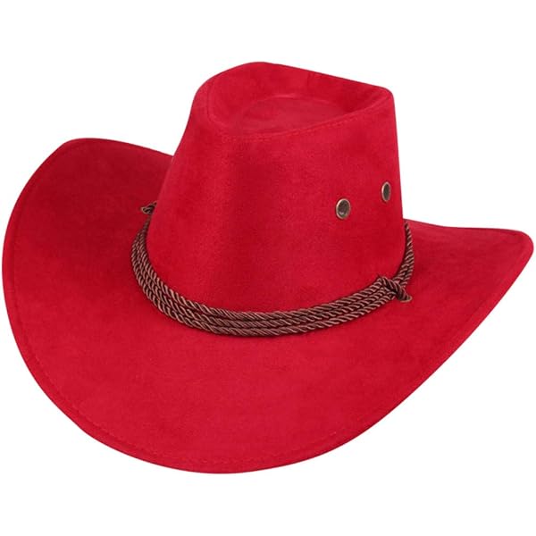 Chapeau De Cowboy Adulte Unisexe - Style Western Texan Avec Bord Incurvé - Accessoire Fête Country